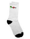 TooLoud presents the exquisite Flexitarian Adult Crew Socks - Perfect for the Fashion-forward Shopper-Socks-TooLoud-White-Ladies-4-6-Davson Sales