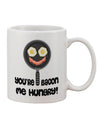 TooLoud Presents: The Irresistible "You're Bacon Me Hungry" 11 oz Coffee Mug - A Must-Have for Drinkware Enthusiasts-11 OZ Coffee Mug-TooLoud-White-Davson Sales