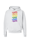 TooLoud Pride Flag Hex Code Hoodie Sweatshirt-Hoodie-TooLoud-White-Small-Davson Sales