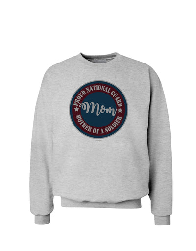 TooLoud Proud National Guard Mom Sweatshirt-Sweatshirts-TooLoud-AshGray-Small-Davson Sales