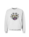 TooLoud Pug Life Hippy Sweatshirt-Sweatshirts-TooLoud-White-Small-Davson Sales