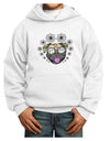 TooLoud Pug Life Hippy Youth Hoodie Pullover Sweatshirt-Youth Hoodie-TooLoud-White-XS-Davson Sales