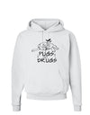 TooLoud Pugs Not Drugs Hoodie Sweatshirt-Hoodie-TooLoud-White-Small-Davson Sales