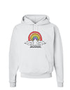 TooLoud RAINBROS Hoodie Sweatshirt-Hoodie-TooLoud-White-Small-Davson Sales