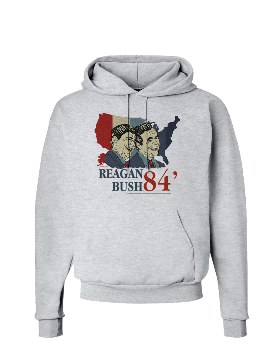 TooLoud REAGAN BUSH 84 Hoodie Sweatshirt-Hoodie-TooLoud-White-Small-Davson Sales