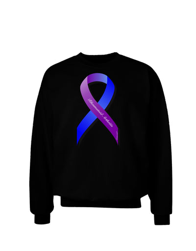 TooLoud Rheumatoid Arthritis Dark Adult Dark Sweatshirt-Sweatshirts-TooLoud-Black-Small-Davson Sales