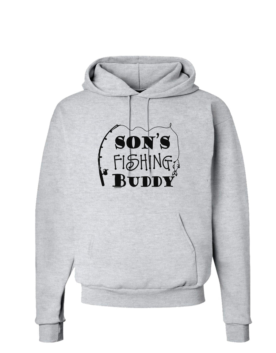 TooLoud Sons Fishing Buddy Hoodie Sweatshirt-Hoodie-TooLoud-White-Small-Davson Sales