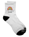 TooLoud - Stylish and Vibrant Adult Short Socks for the Fashion-forward Individual-Socks-TooLoud-White-Ladies-4-6-Davson Sales