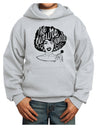 TooLoud The Future Is Female Youth Hoodie Pullover Sweatshirt-Youth Hoodie-TooLoud-Ash-XS-Davson Sales