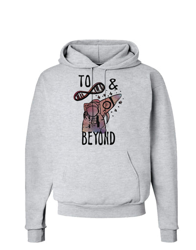 TooLoud To infinity and beyond Hoodie Sweatshirt-Hoodie-TooLoud-AshGray-Small-Davson Sales