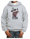 TooLoud To infinity and beyond Youth Hoodie Pullover Sweatshirt-Youth Hoodie-TooLoud-Ash-XS-Davson Sales