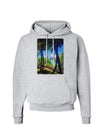 TooLoud Tropical Skyline Hoodie Sweatshirt-Hoodie-TooLoud-AshGray-Small-Davson Sales