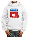 TooLoud Trump Bubble Symbol Youth Hoodie Pullover Sweatshirt-Youth Hoodie-TooLoud-White-XS-Davson Sales