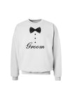 TooLoud Tuxedo - Groom Sweatshirt-Sweatshirts-TooLoud-White-Small-Davson Sales