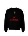 TooLoud Twenty-Five Percent Mexican Adult Dark Sweatshirt-Sweatshirts-TooLoud-Black-Small-Davson Sales