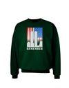 TooLoud Twin Towers Remember Adult Dark Sweatshirt-Sweatshirts-TooLoud-Deep-Forest-Green-Small-Davson Sales