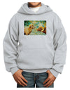 TooLoud Two Bighorn Rams Watercolor Youth Hoodie Pullover Sweatshirt-Youth Hoodie-TooLoud-Ash-XS-Davson Sales