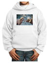 TooLoud Two Bighorn Rams Youth Hoodie Pullover Sweatshirt-Youth Hoodie-TooLoud-White-XS-Davson Sales