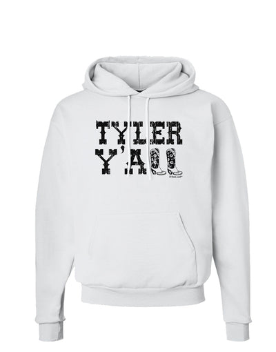 TooLoud Tyler Y'all - Southwestern Style Hoodie Sweatshirt-Hoodie-TooLoud-White-Small-Davson Sales