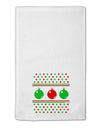 TooLoud Ugly Christmas Sweater Ornaments 11&#x22;x18&#x22; Dish Fingertip Towel-Fingertip Towel-TooLoud-White-Davson Sales