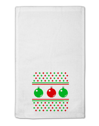 TooLoud Ugly Christmas Sweater Ornaments 11&#x22;x18&#x22; Dish Fingertip Towel-Fingertip Towel-TooLoud-White-Davson Sales