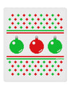 TooLoud Ugly Christmas Sweater Ornaments 9 x 10.5&#x22; Rectangular Static Wall Cling-Static Wall Cling-TooLoud-White-Davson Sales