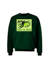 TooLoud Unleash The Monster Adult Dark Sweatshirt-Sweatshirts-TooLoud-Deep-Forest-Green-Small-Davson Sales