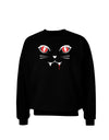 TooLoud Vamp Kitty Adult Dark Sweatshirt-Sweatshirts-TooLoud-Black-Small-Davson Sales