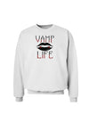 TooLoud Vamp Life Sweatshirt-Sweatshirts-TooLoud-White-Small-Davson Sales