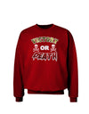 TooLoud Victory Or Death Adult Dark Sweatshirt-Sweatshirt-TooLoud-Deep-Red-Small-Davson Sales