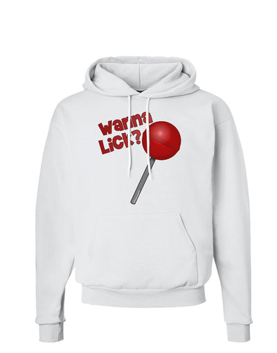 TooLoud Wanna Lick Lollipop Hoodie Sweatshirt-Hoodie-TooLoud-White-Small-Davson Sales