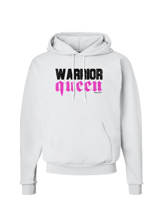 TooLoud Warrior Queen Pink Script Hoodie Sweatshirt-Hoodie-TooLoud-White-Small-Davson Sales