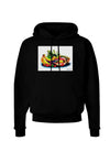 TooLoud Watercolor Fruit Bowl 3 Dark Hoodie Sweatshirt-Hoodie-TooLoud-Black-Small-Davson Sales