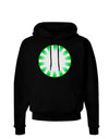 TooLoud Watercolor Spearmint Dark Hoodie Sweatshirt-Hoodie-TooLoud-Black-Small-Davson Sales