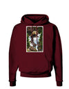 TooLoud Waterfall Watercolor Dark Hoodie Sweatshirt-Hoodie-TooLoud-Maroon-Small-Davson Sales