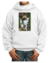 TooLoud Waterfall Watercolor Youth Hoodie Pullover Sweatshirt-Youth Hoodie-TooLoud-White-XS-Davson Sales