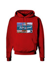 TooLoud Welcome to Palm Springs Collage Dark Hoodie Sweatshirt-Hoodie-TooLoud-Red-Small-Davson Sales