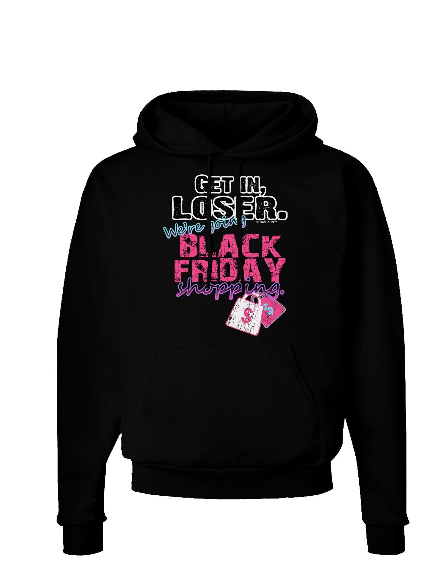 TooLoud We're going Black Friday Shopping Dark Hoodie Sweatshirt-Hoodie-TooLoud-Black-Small-Davson Sales