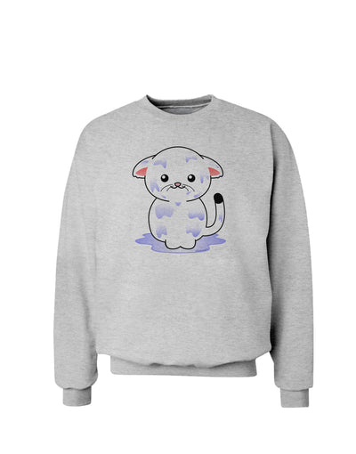 TooLoud Wet Pussycat Sweatshirt-Sweatshirts-TooLoud-AshGray-Small-Davson Sales