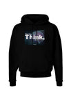 TooLoud What We Think Buddha Dark Hoodie Sweatshirt-Hoodie-TooLoud-Black-Small-Davson Sales