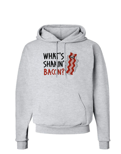 TooLoud What's Shakin' Bacon Hoodie Sweatshirt-Hoodie-TooLoud-AshGray-Small-Davson Sales