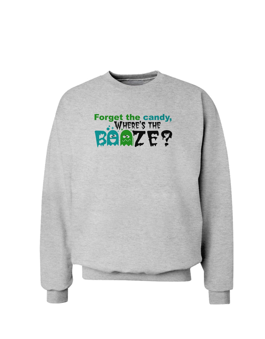 TooLoud Where's The Booze Sweatshirt-Sweatshirts-TooLoud-White-Small-Davson Sales