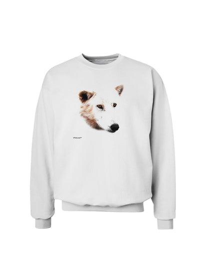 TooLoud White Wolf Head Cutout Sweatshirt-Sweatshirts-TooLoud-White-Small-Davson Sales