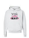 TooLoud Wife Mom Beast Hoodie Sweatshirt-Hoodie-TooLoud-White-Small-Davson Sales