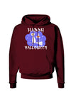 TooLoud Witch Cat Dark Hoodie Sweatshirt-Hoodie-TooLoud-Maroon-Small-Davson Sales