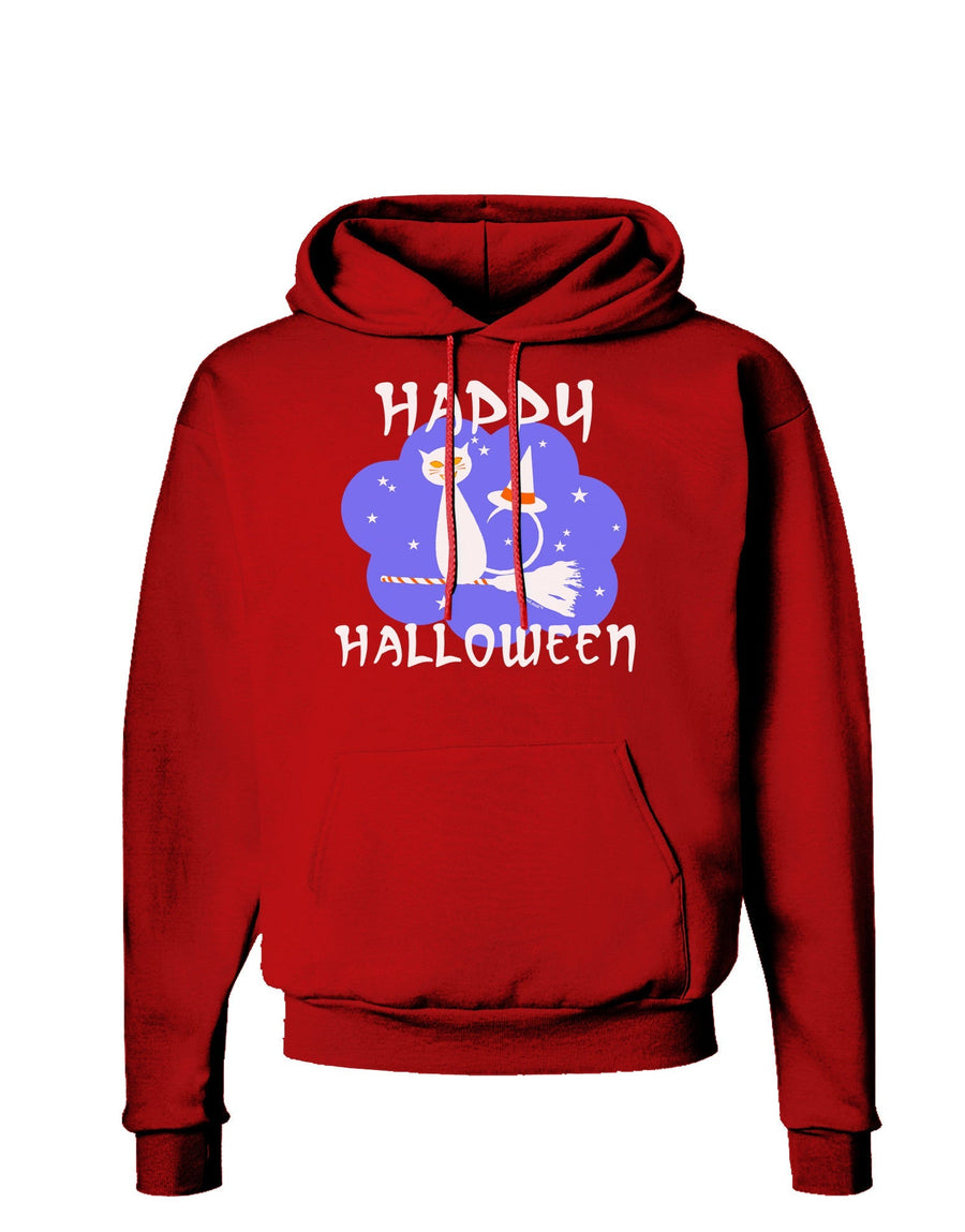 TooLoud Witch Cat Dark Hoodie Sweatshirt-Hoodie-TooLoud-Black-Small-Davson Sales