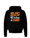 TooLoud Witches and Candy Color Dark Hoodie Sweatshirt-Hoodie-TooLoud-Black-Small-Davson Sales