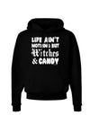 TooLoud Witches and Candy Dark Hoodie Sweatshirt-Hoodie-TooLoud-Black-Small-Davson Sales