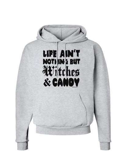 TooLoud Witches and Candy Hoodie Sweatshirt-Hoodie-TooLoud-AshGray-Small-Davson Sales