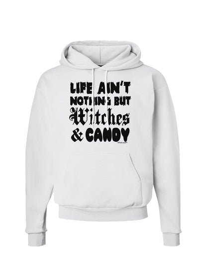 TooLoud Witches and Candy Hoodie Sweatshirt-Hoodie-TooLoud-White-Small-Davson Sales